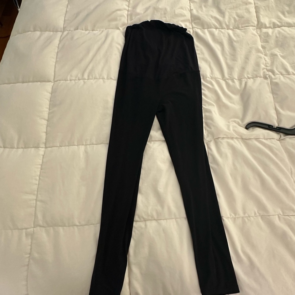 Over Belly High-Waisted Active Maternity Leggings - Isabel Maternity